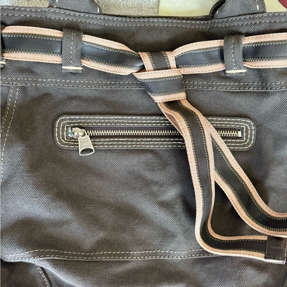 GAP JEANS 1969 Brown Denim Handbag - Picture 2 of 5